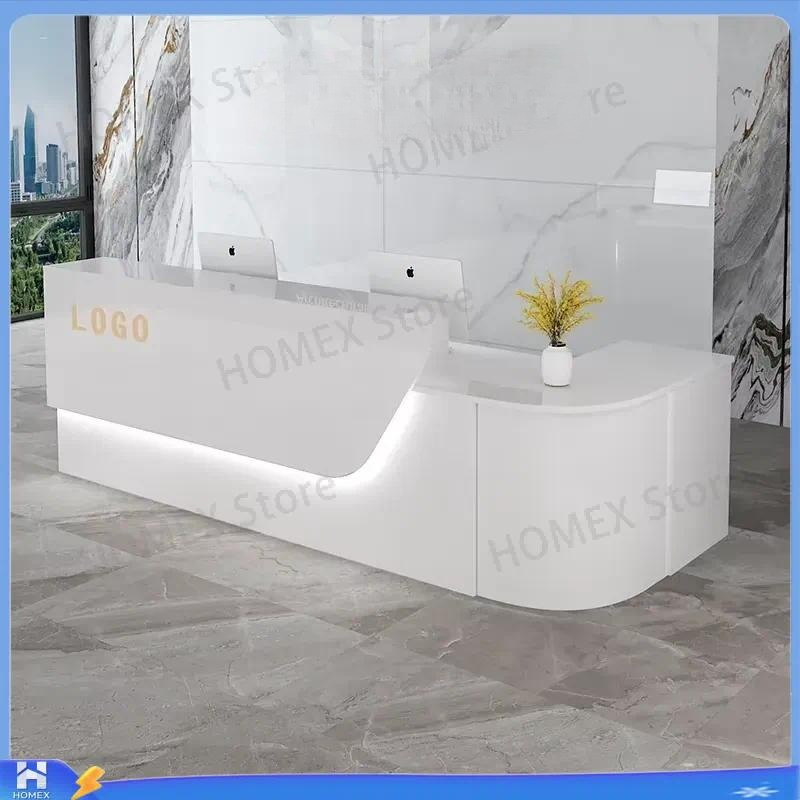 Office Furniture Usa - Luxury Reception Desk Custom Office Furniture