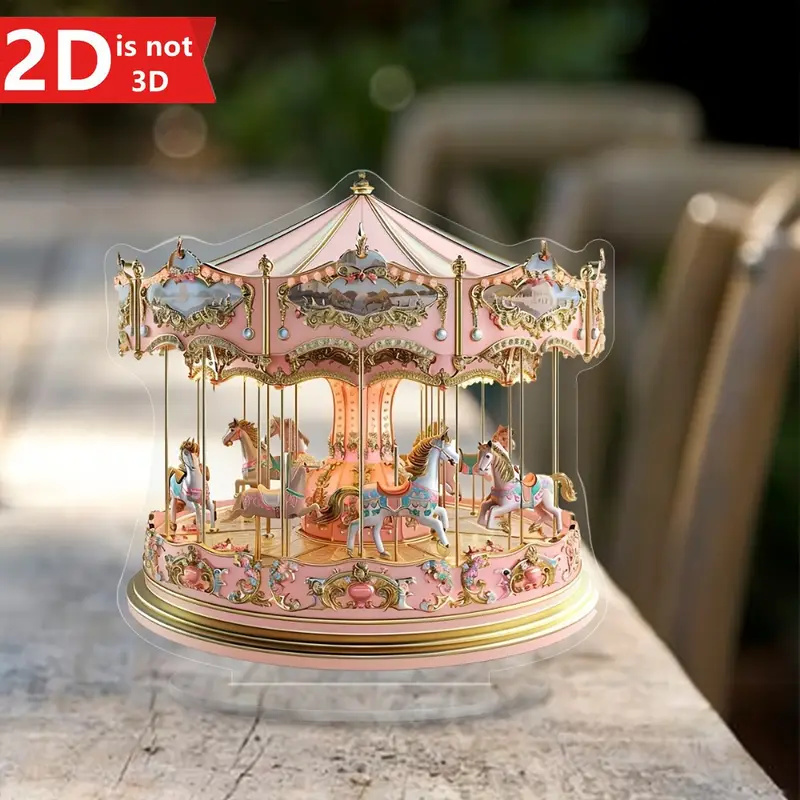 Office Furniture Used - 2D Flat 1pc Bohemian Style Acrylic