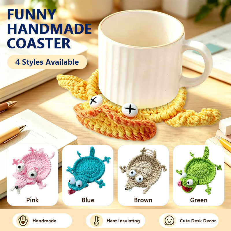 Cute Crochet Animal Coaster Ha - đánh giá và giá Office Furniture Used