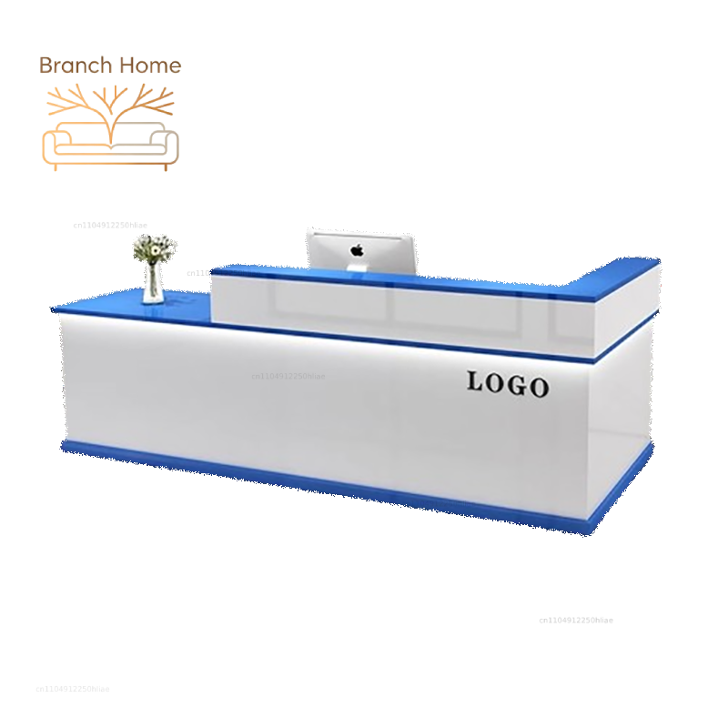 Storage Luxury Reception Desk  - đánh giá và giá Office Furniture Usa