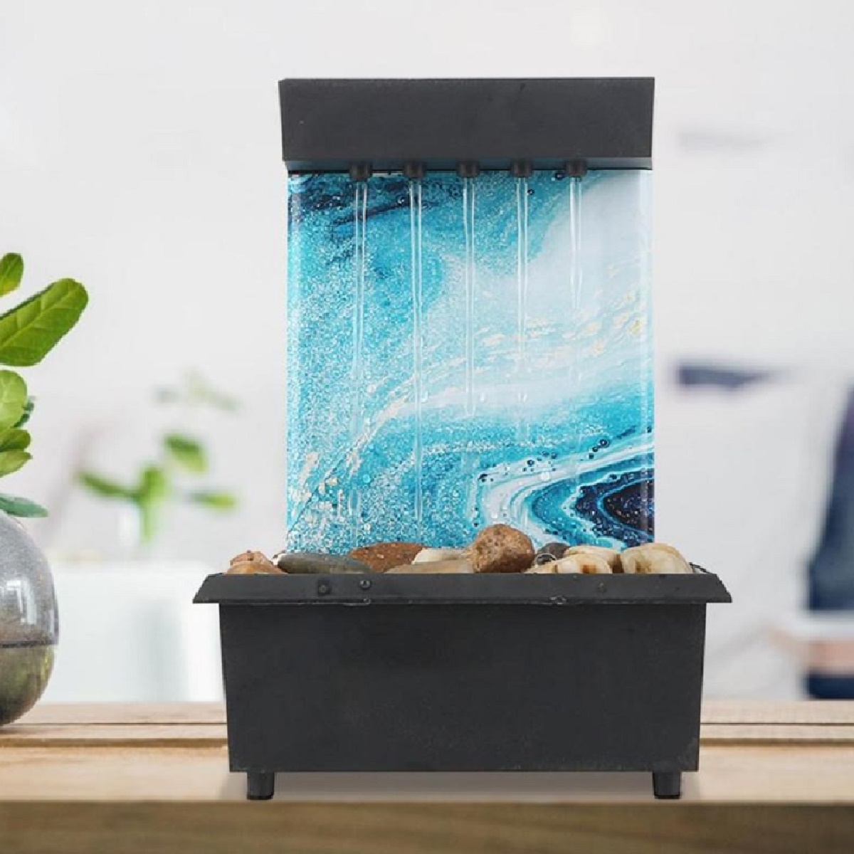 Tabletop Fountain Decor Water  - đánh giá và giá Office Furniture Used