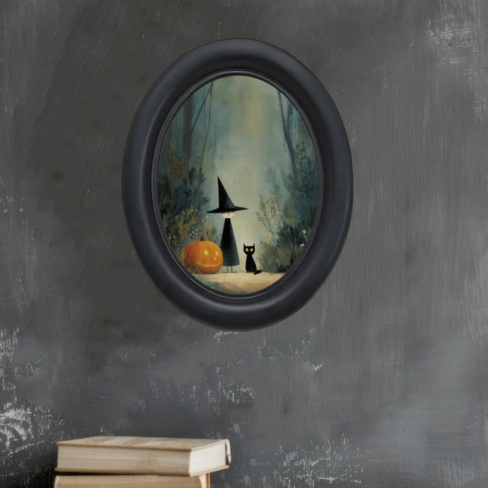 A 3D Vintage Halloween Witch a - đánh giá và giá Office Furniture Used