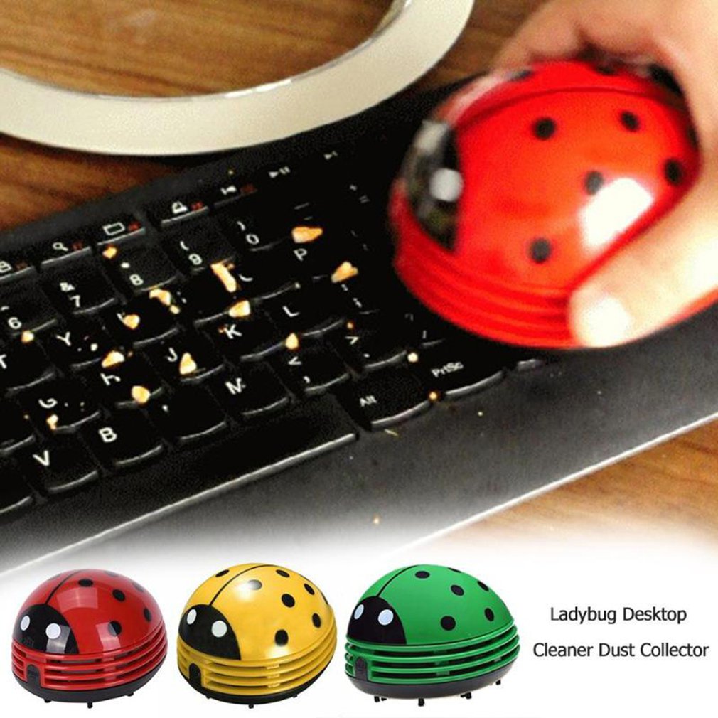 Cute Ladybug Desktop Vacuum Cl - đánh giá và giá Office Furniture Used