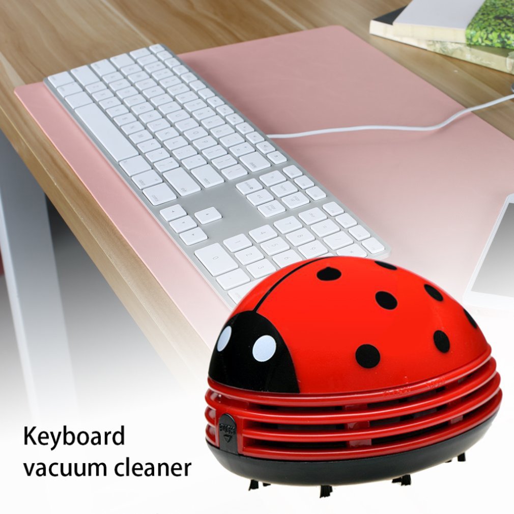 Cute Ladybug Desktop Vacuum Cl - đánh giá và giá Office Furniture Used