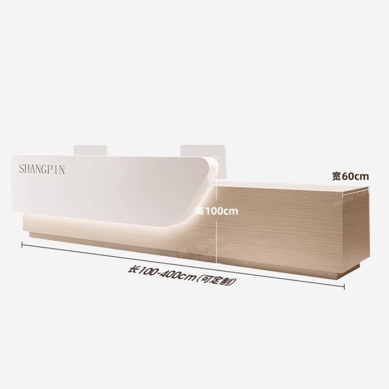 Storage Luxury Reception Desk  - đánh giá và giá Office Furniture Usa