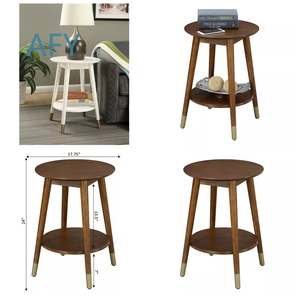 Wooden Side Table with Bottom  - đánh giá và giá Office Furniture Ikea