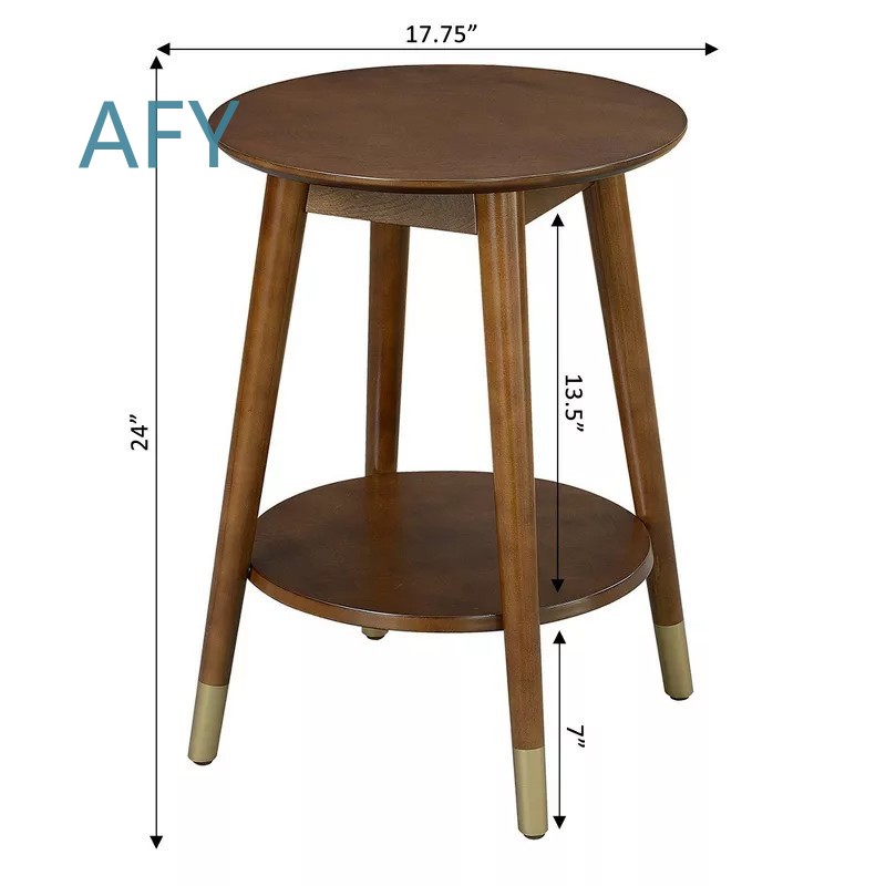 Wooden Side Table with Bottom  - đánh giá và giá Office Furniture Ikea