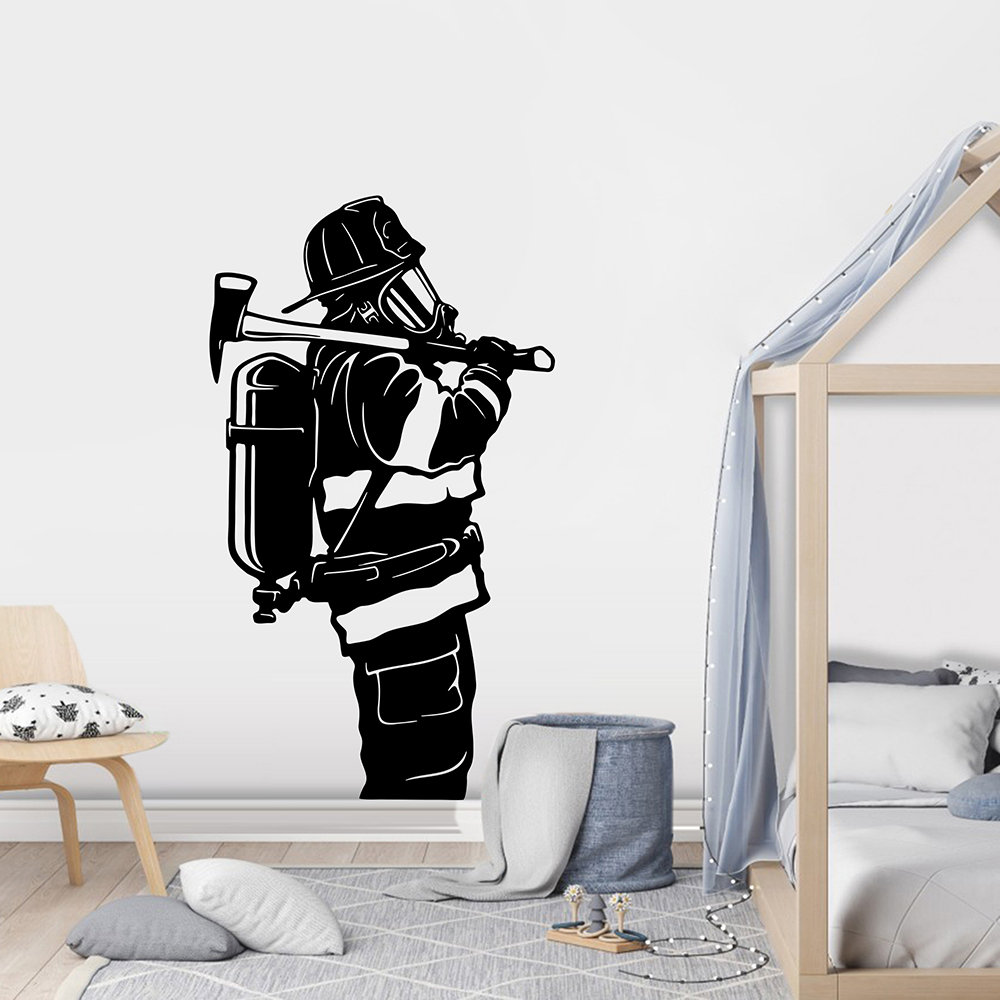 Large Firefighter Fireman Wall - đánh giá và giá Office Furniture Usa