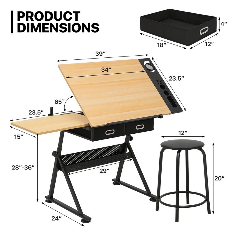 Adjustable Height Drawing Tabl - đánh giá và giá Office Furniture Suppliers