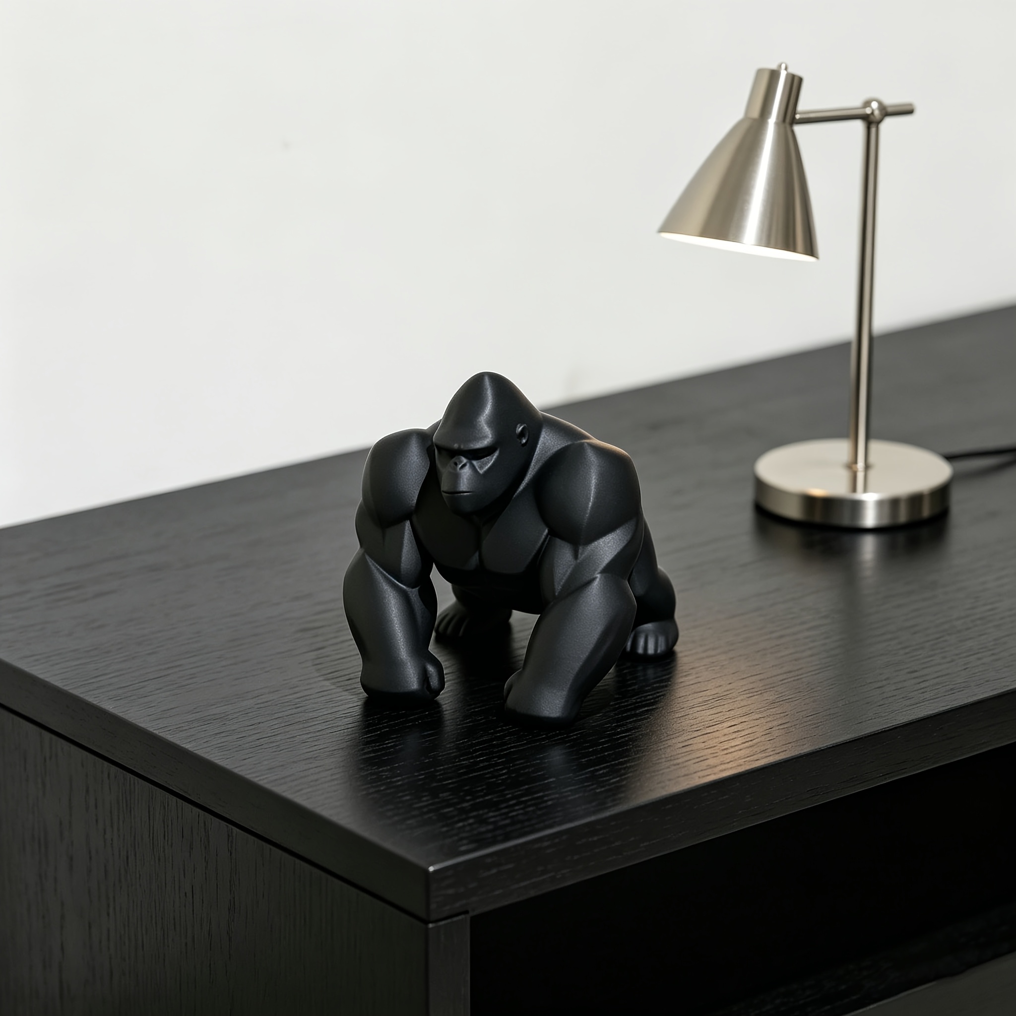 Geometric Gorilla Figurine 3D  - đánh giá và giá Office Furniture Suppliers