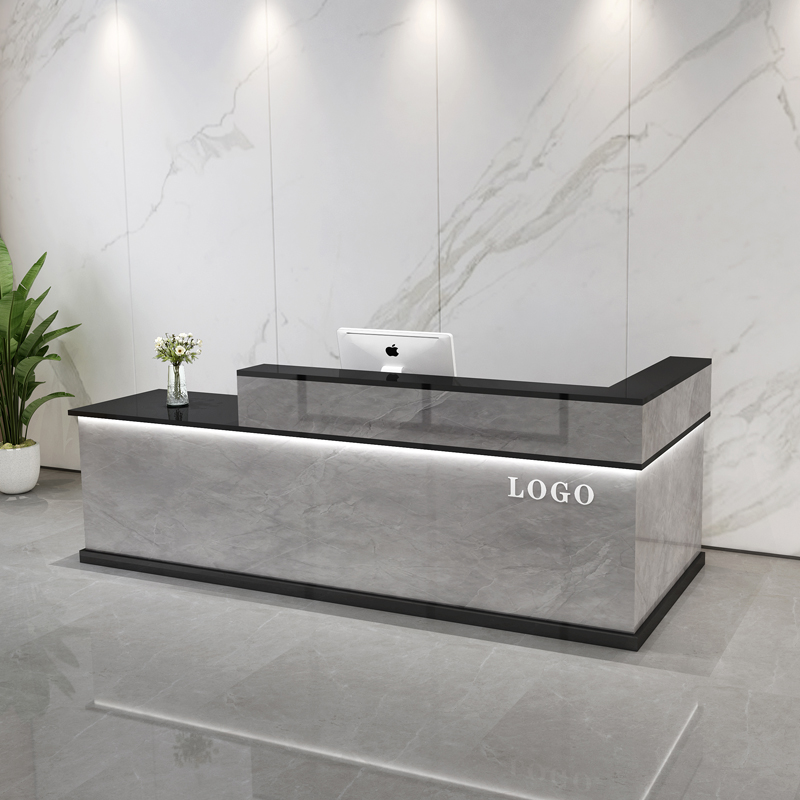 Luxury Reception Desk Senior M - đánh giá và giá Office Furniture Usa